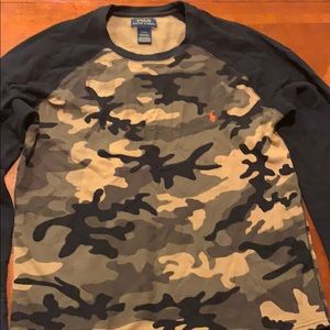 Polo Ralph Lauren Men’s Large Waffleknit Camo Tee